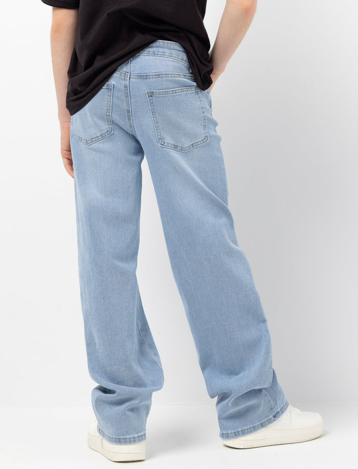Jean imprimé à taille régulière