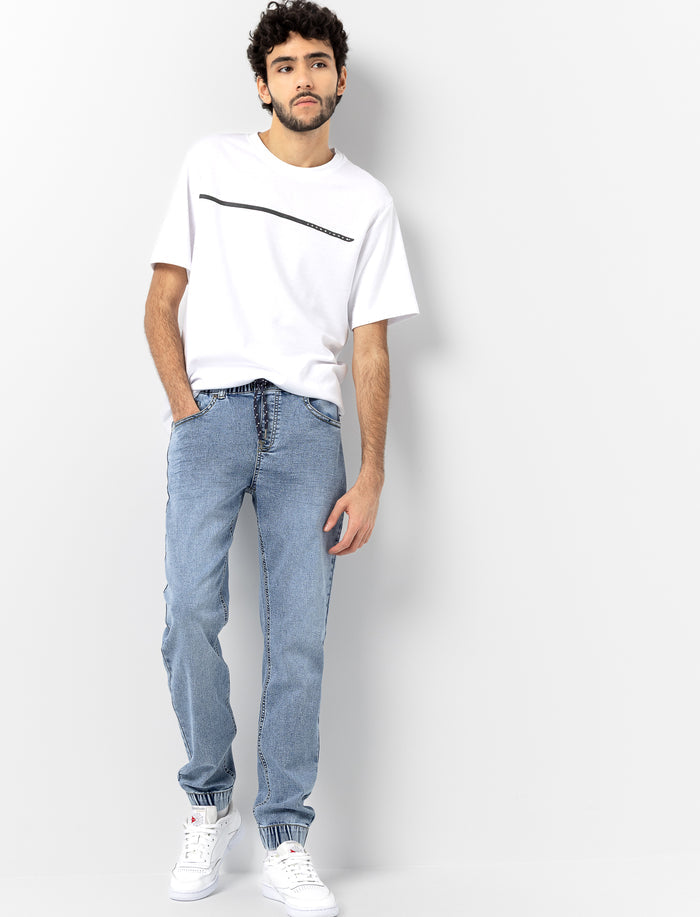 Jean jogger à enfiler