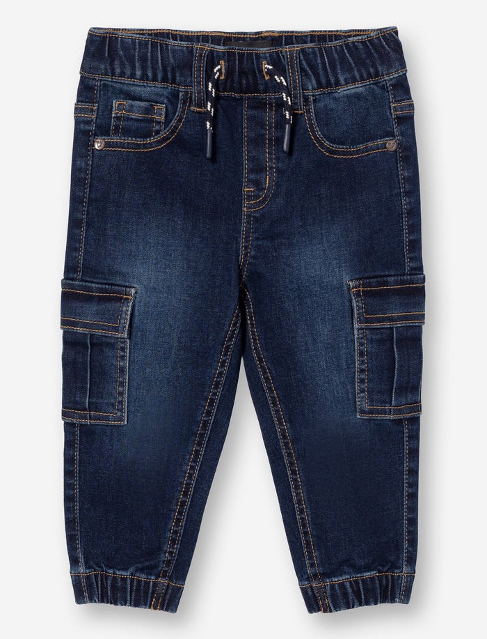 Jean jogger en denim pour bébé garçon