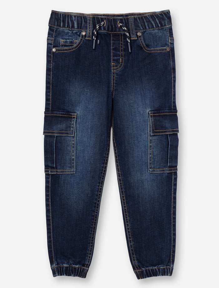 Jean jogger en denim pour garçon