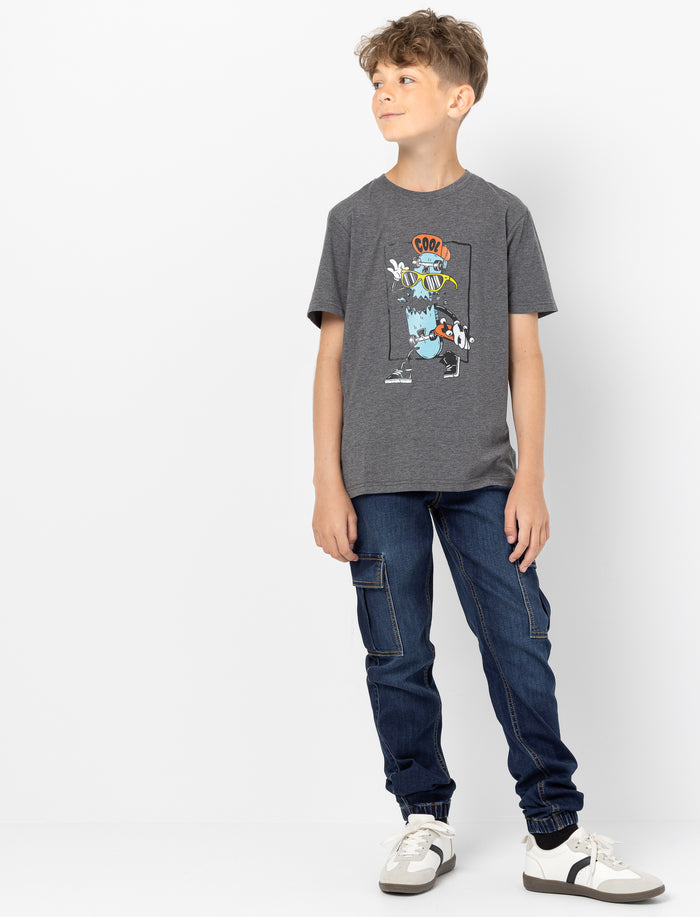 Jean jogger en denim pour garçon