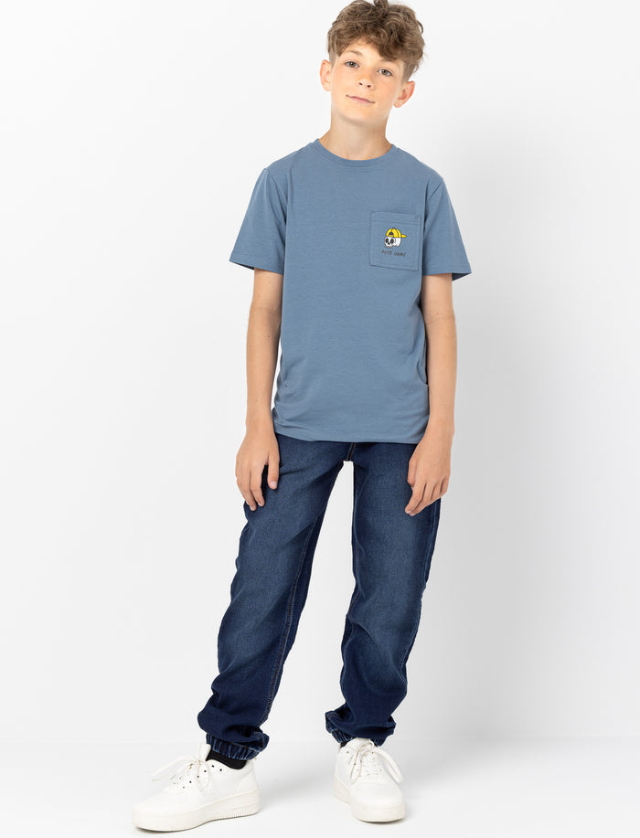 Jean jogger en denim pour garçon