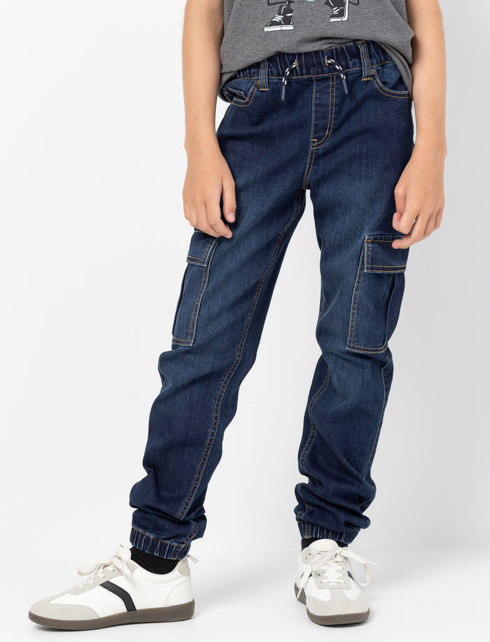 Jean jogger en denim pour garçon