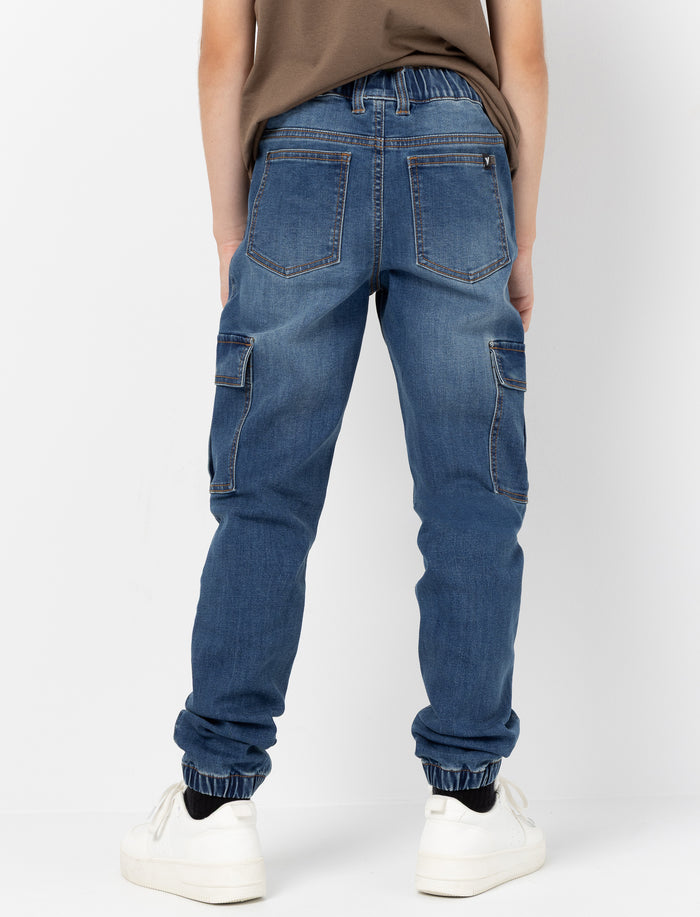 Jean jogger en denim pour garçon