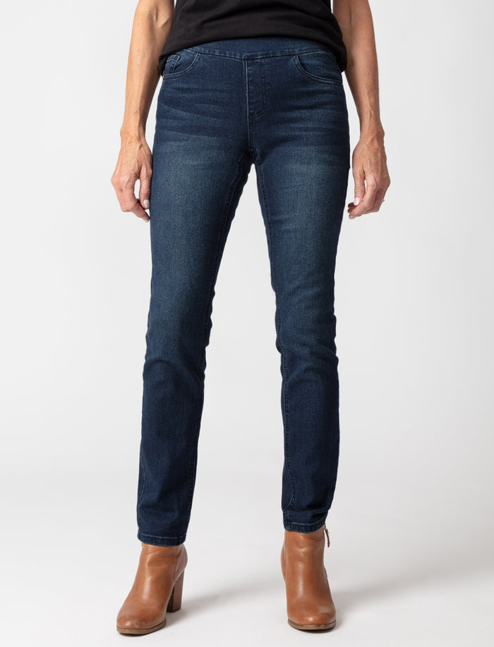 Jean skinny à enfiler
