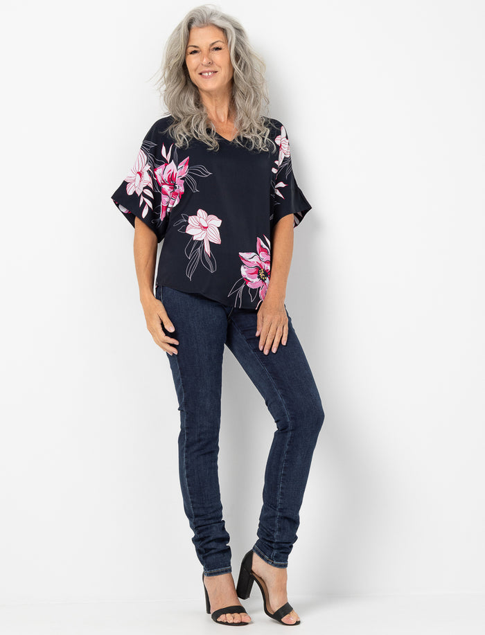 Jean skinny à enfiler