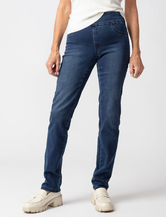 Jean skinny à enfiler