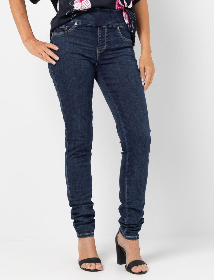 Jean skinny à enfiler