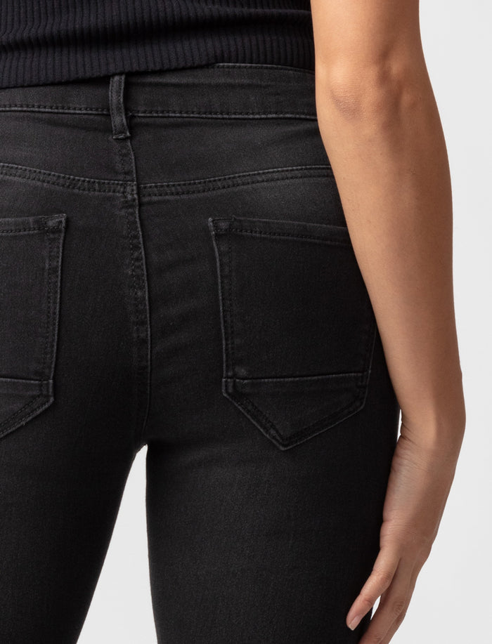 Jean skinny à taille régulière