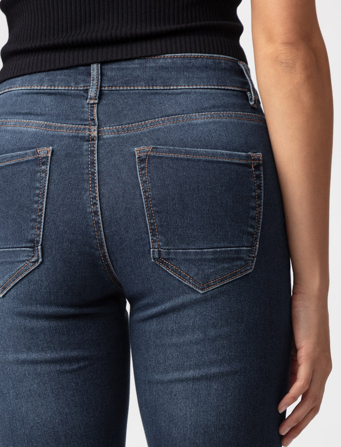 Jean skinny à taille régulière