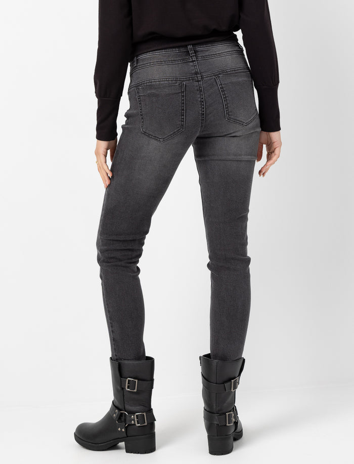 Jean skinny à taille régulière