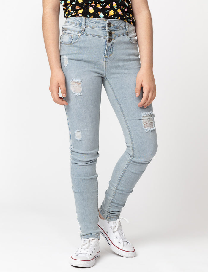 Jean skinny déchiré