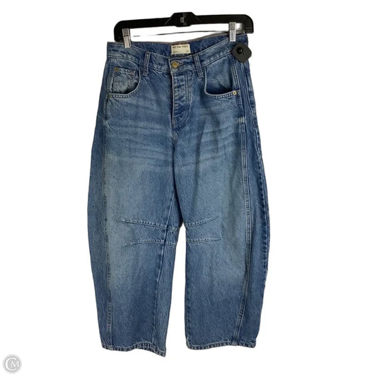 Jeans Straight By We The Free In Blue Denim, Size: 2 (25)