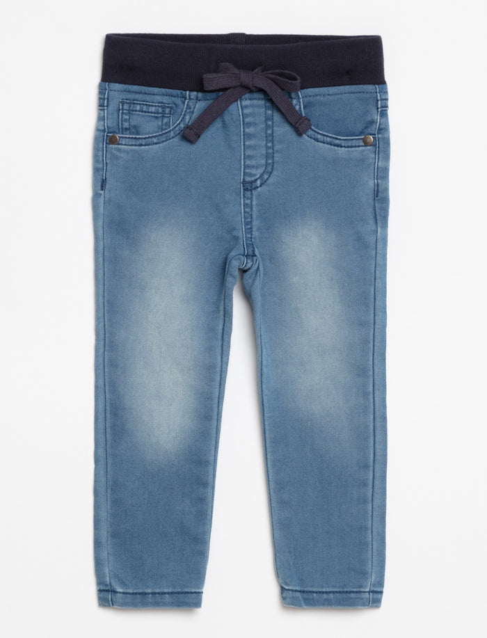 Jogg-jeans à lacet