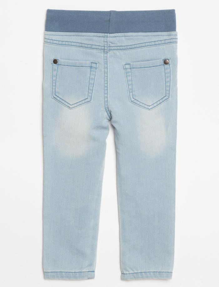 Jogg-jeans à lacet