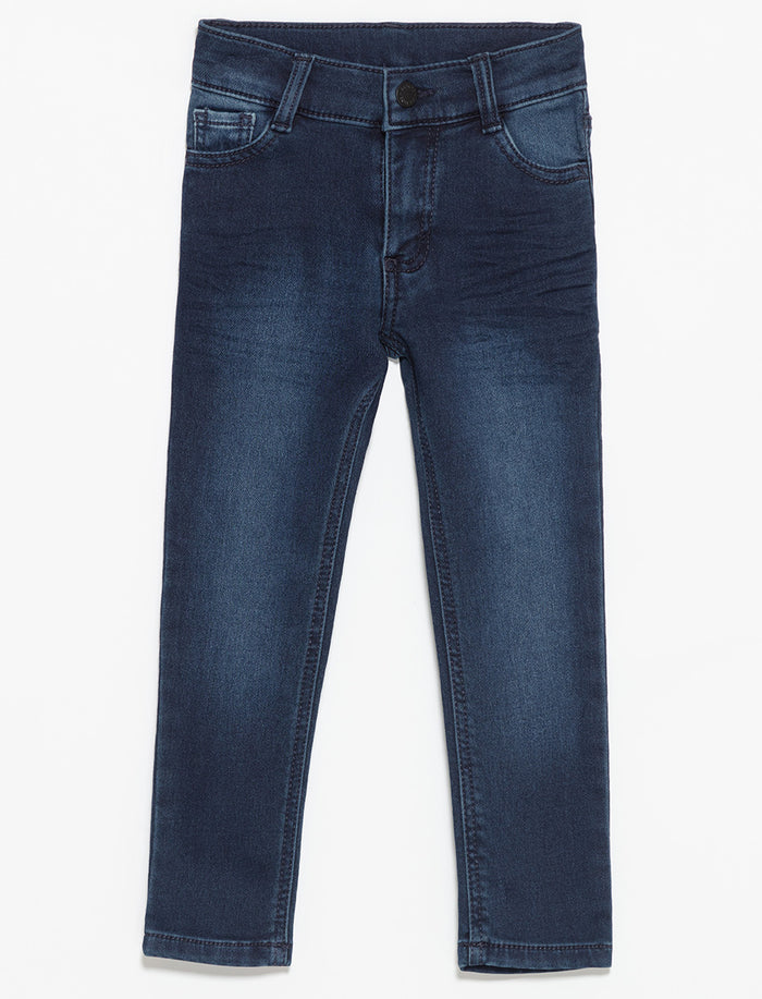 Jogg-jeans plissé