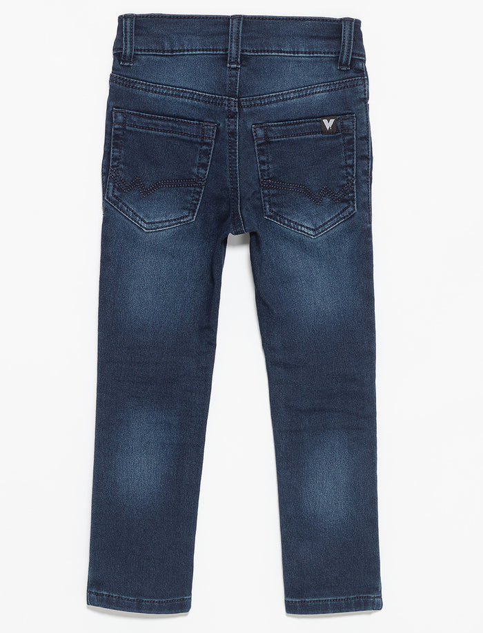Jogg-jeans plissé