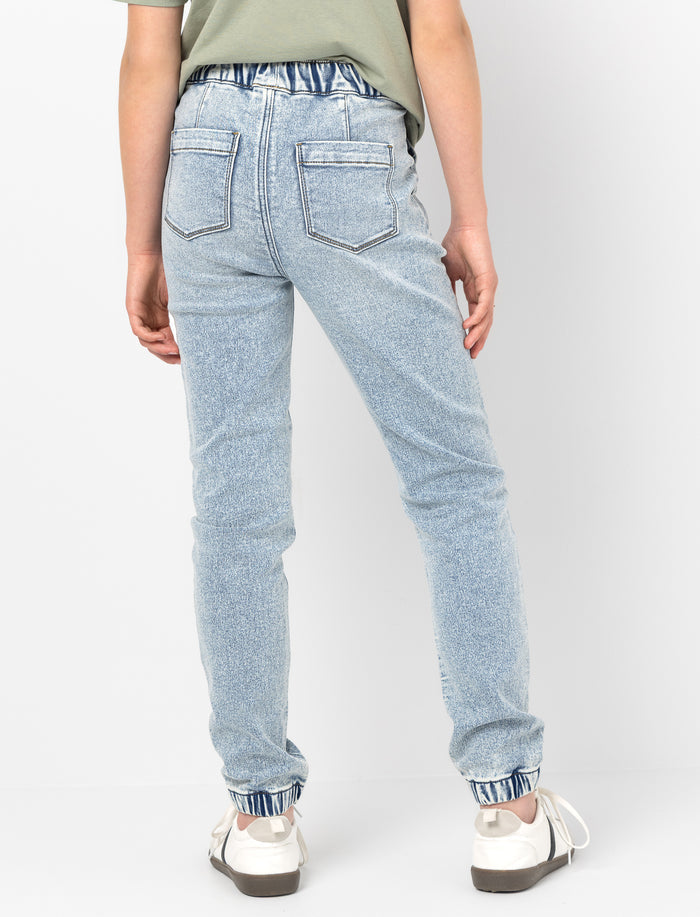 Jogger en denim pour ado fille