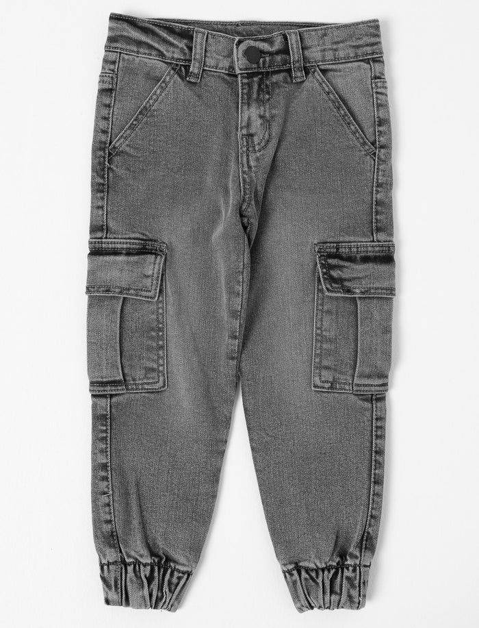 Jogger extensible à poches cargo