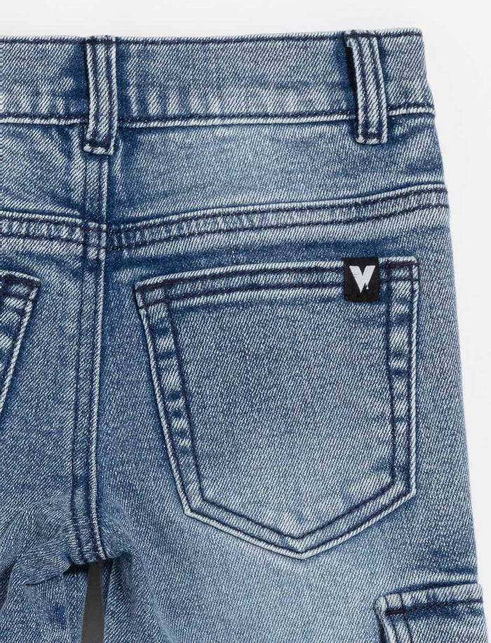 Jogger extensible à poches cargo