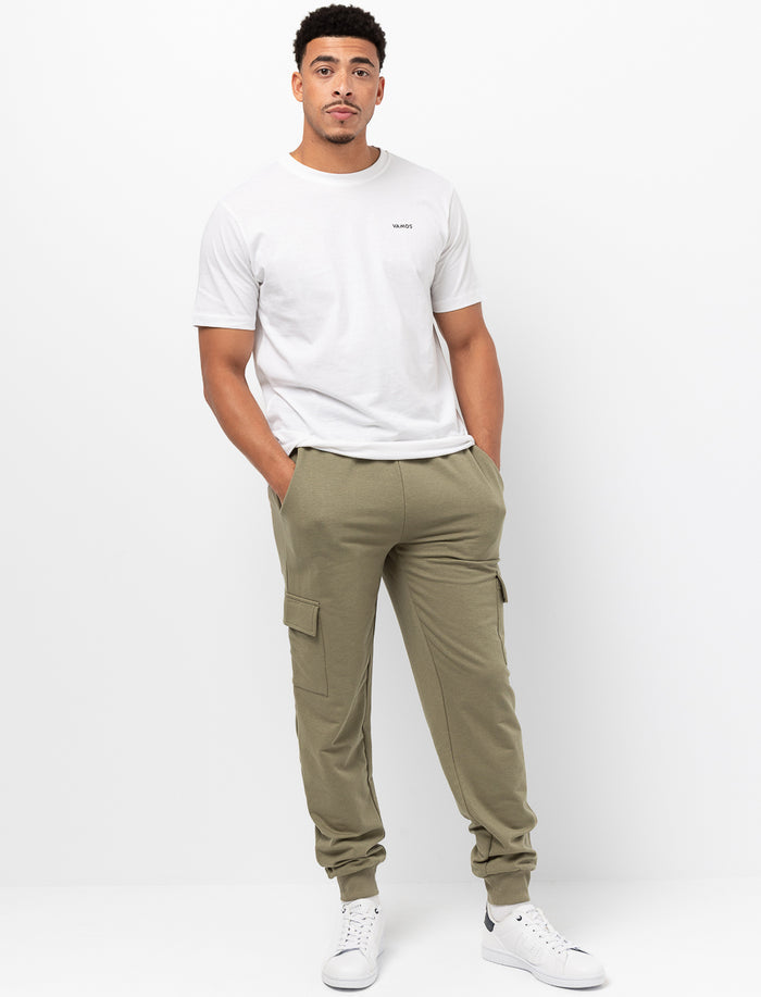 Jogger ouaté à poches cargo