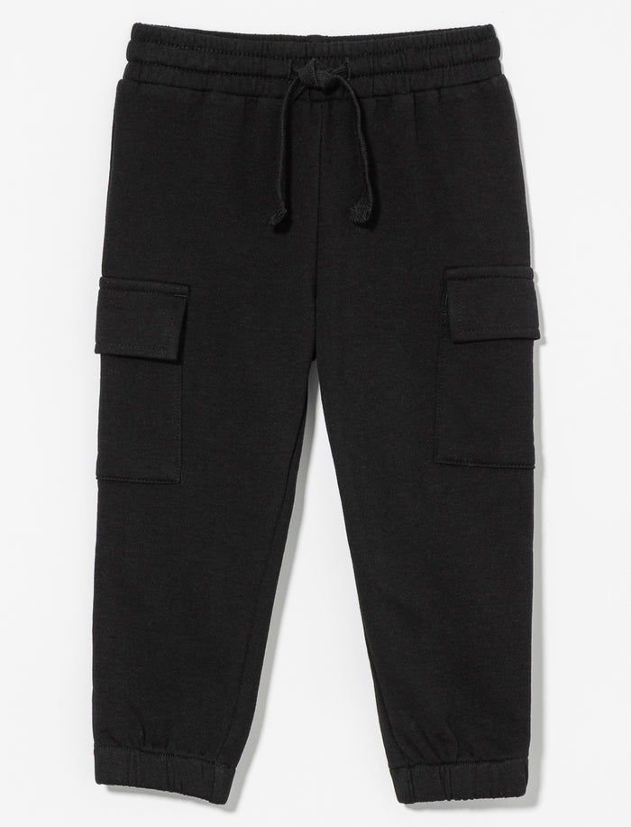 Jogger uni à poches cargo