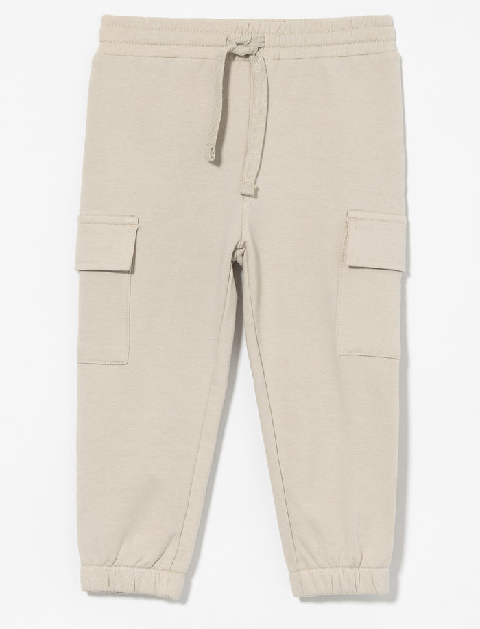 Jogger uni à poches cargo