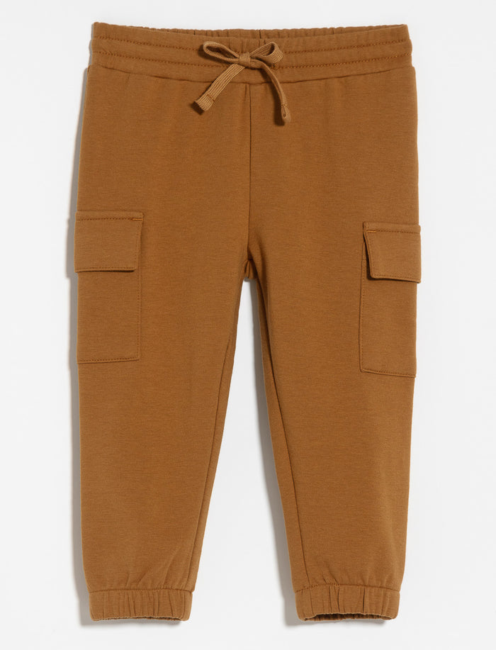 Jogger uni à poches cargo