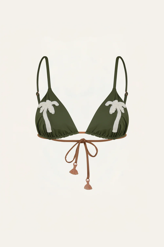 Johanna Ortiz Palms At Sunrise Bikini Top