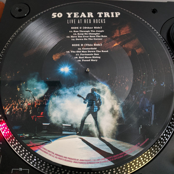John Fogerty - 50 Year Trip Live At Red Rocks (LP) [US] 1st (Near Mint (NM or M-))