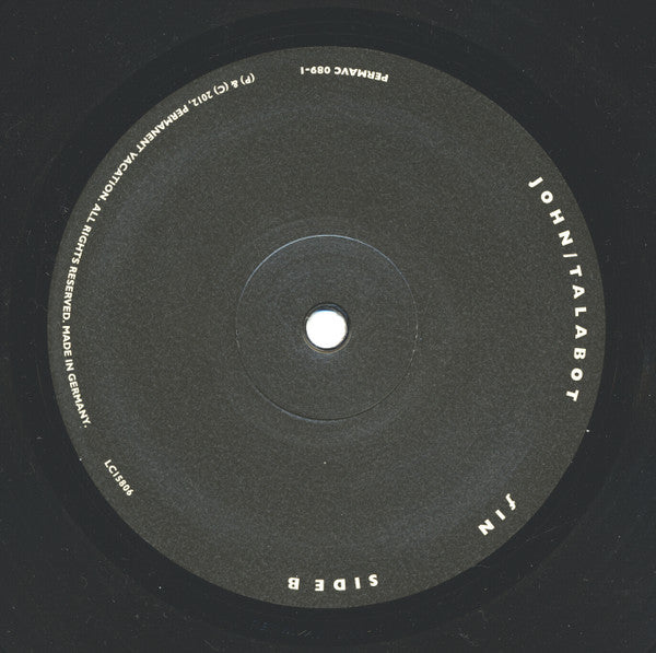 John Talabot - ƒIN (LP) [Germany] 1st (Near Mint (NM or M-))