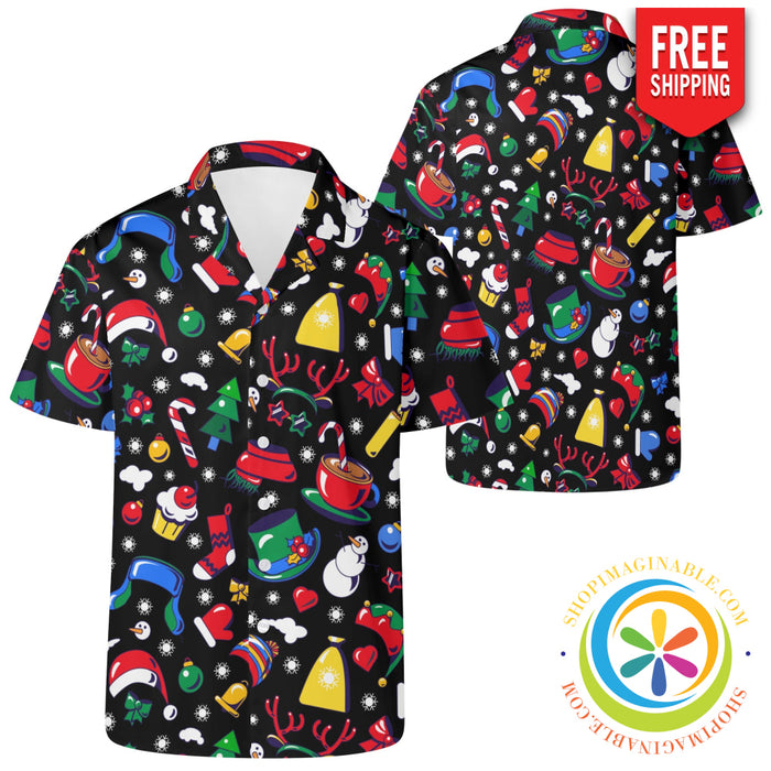 Jolly Holiday Hawaiian Casual Shirt 2Xs