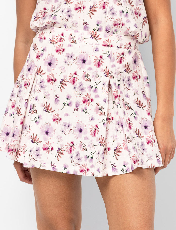 Jupe culotte à motif