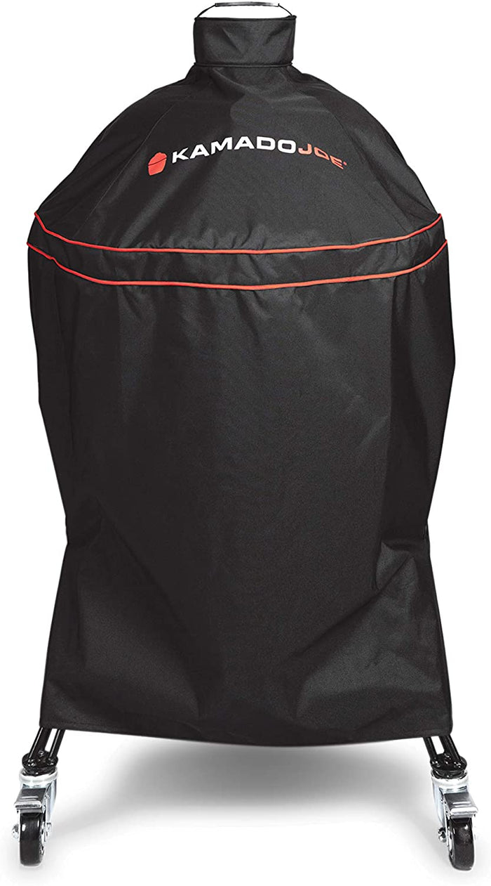 Kamado Joe KJ-GC23BWFS Classic Joe Charcoal Grill Cover, Black - Texas Star Grill Shop