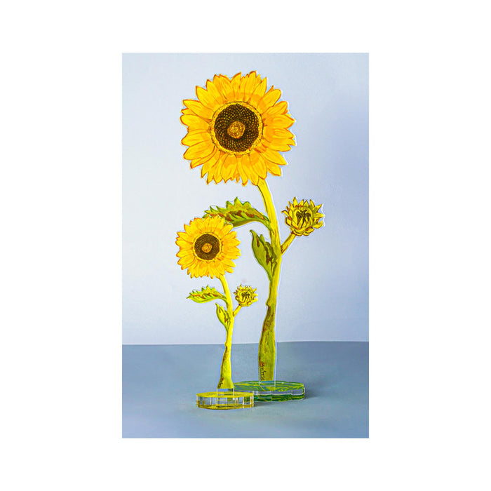 Kimberly Hodges Acrylic Flowers - Sunflowers in stands