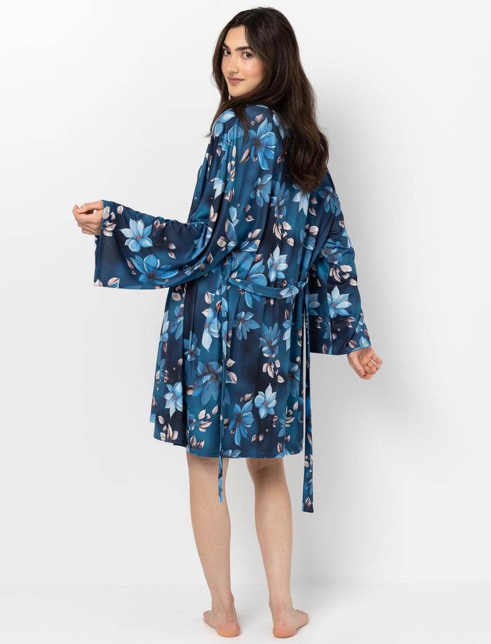 Kimono fleuri pour femme