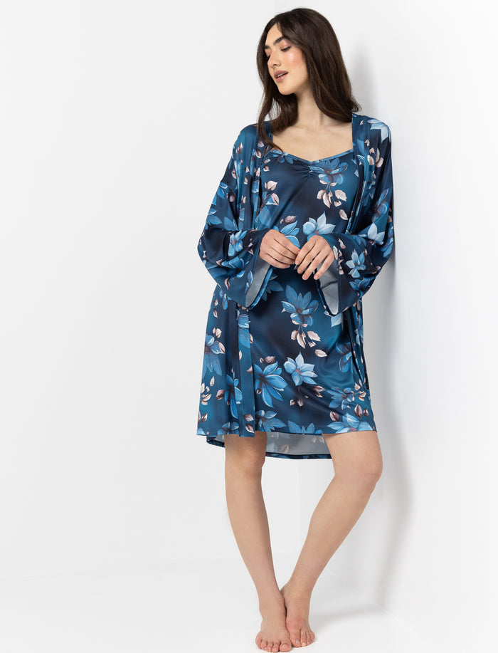 Kimono fleuri pour femme