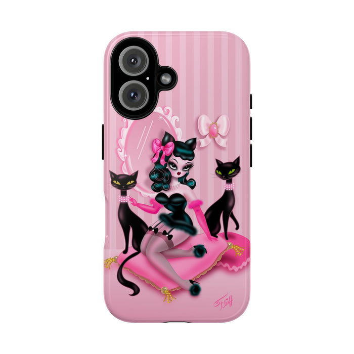 Kitten Boudoir Doll • Tough Phone Case