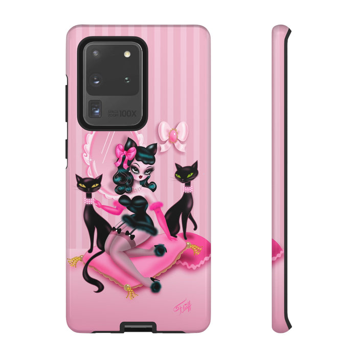 Kitten Boudoir Doll • Tough Phone Case