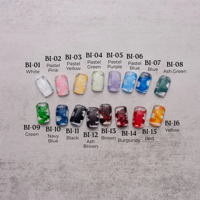 Kokoist BI-02 Bleeding Ink, Pastel Pink Nail Art KOKOIST