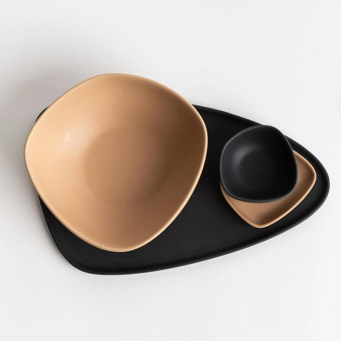 NED Collections KOS Plate - Charcoal | Koop.co.nz