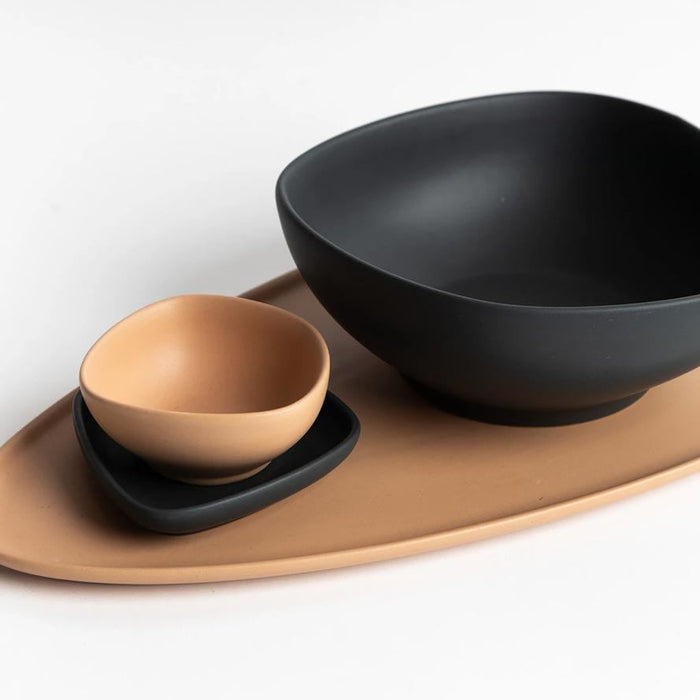 NED Collections KOS Plate - Charcoal | Koop.co.nz