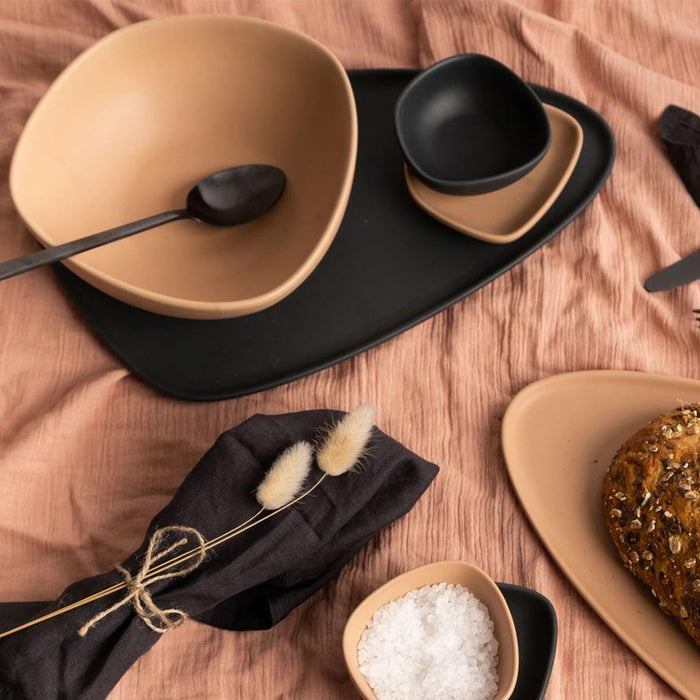 NED Collections KOS Plate - Charcoal | Koop.co.nz