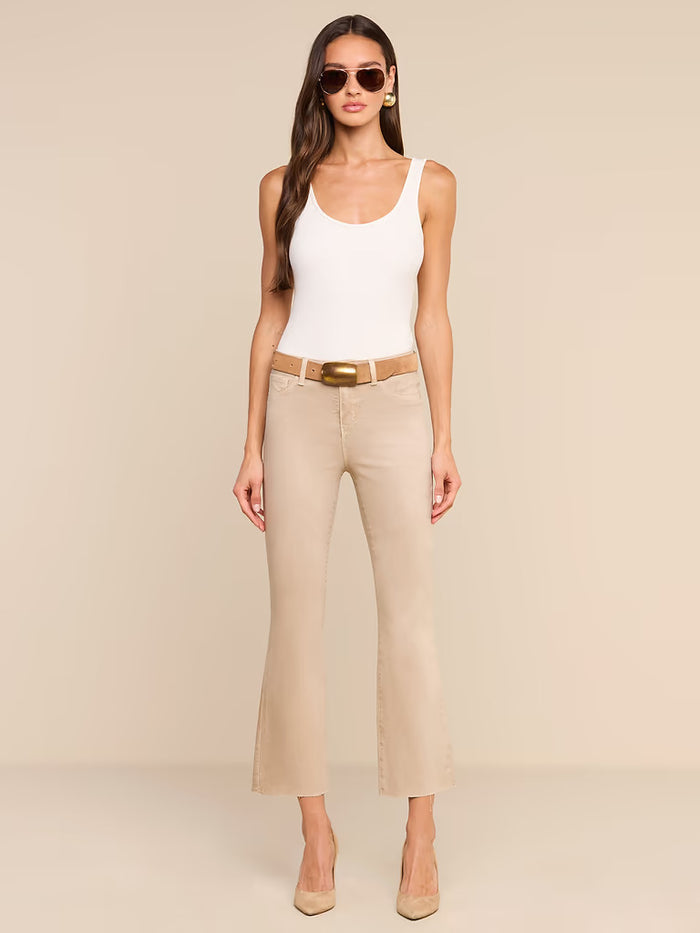 L'Agence Kendra Crop Flare Jean
