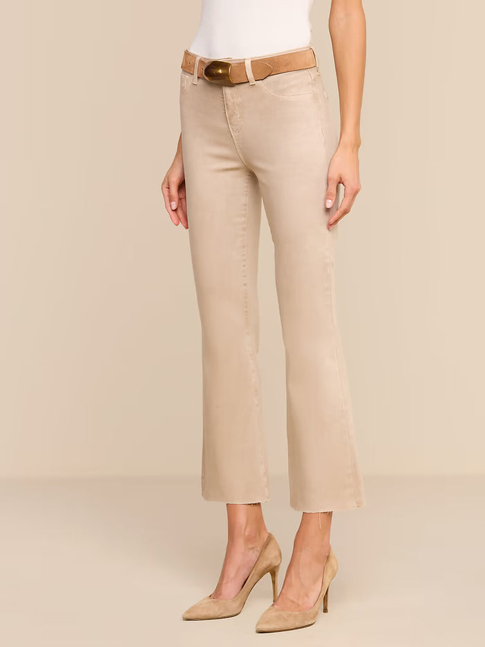 L'Agence Kendra Crop Flare Jean
