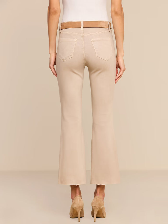 L'Agence Kendra Crop Flare Jean