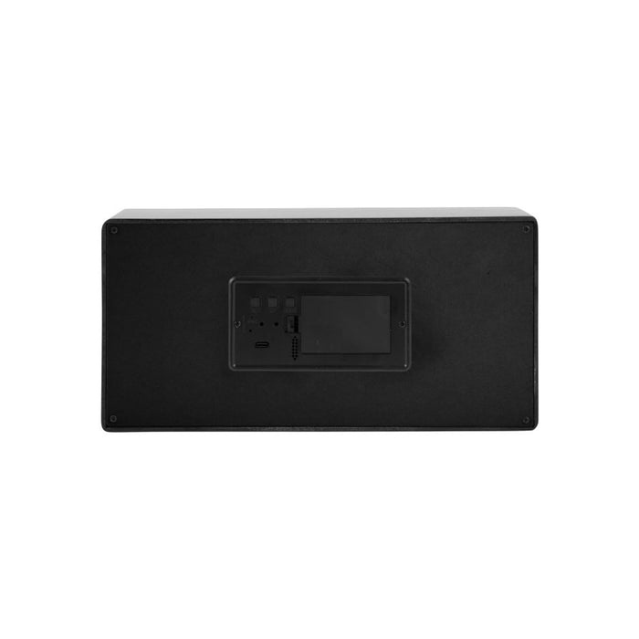 Karlsson Large Boxed LED Table / Alarm Clock (USB) - Black | Koop.co.nz