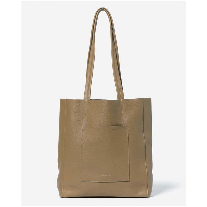 Stitch & Hide Leather Georgia Mini Tote Bag - Oak | Koop.co.nz