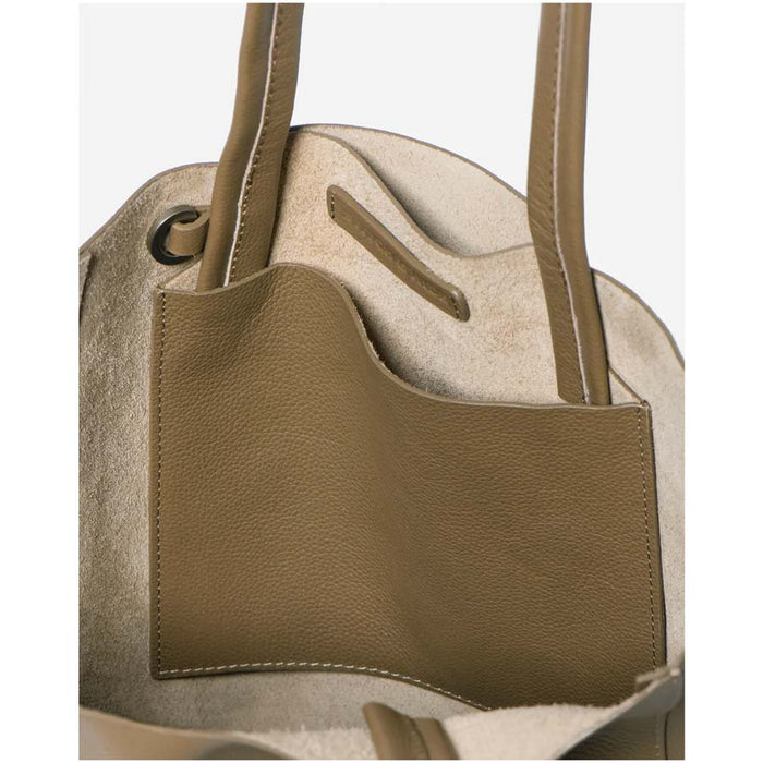 Stitch & Hide Leather Georgia Mini Tote Bag - Oak | Koop.co.nz