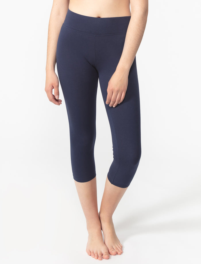 Legging capri en coton bio